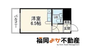 ステイタスマンション博多駅南【3階】の間取り