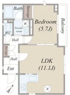 グランヴィラージュ【2階】の間取り
