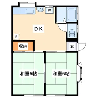 グリーン・シティ【1階】の間取り