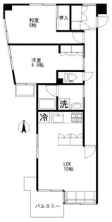 泰山館【2階】の間取り