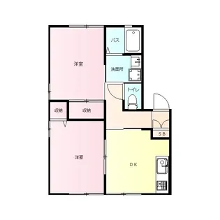 レジデンス寿【2階】の間取り