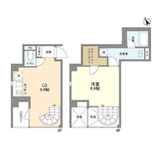 フルハウス代々木の間取り