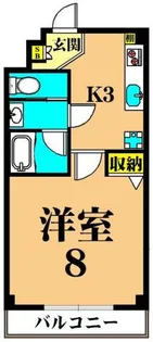 ガーデンハイツ【3階】の間取り