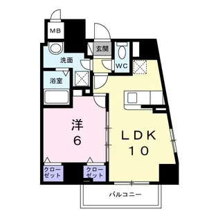 プラザ・デル・ソル【7階】の間取り