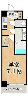 プロシード大阪西バロンドール【7階】の間取り
