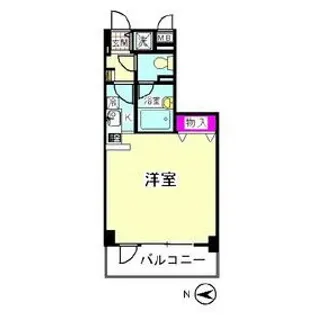 クリセントマム【5階】の間取り