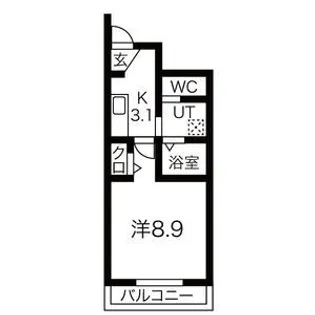 アリエッタ常盤台【1階】の間取り