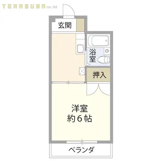 ルネ中島【4階】の間取り