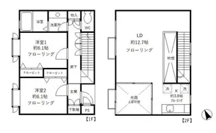 テラスサンリーフの間取り
