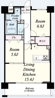 コンフォール京橋【5階】の間取り