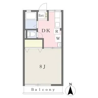 ファイン香久池I【1階】の間取り