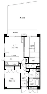 ル・クール本駒込【1階】の間取り