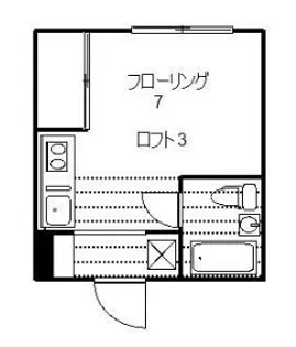 ハイツセイワII【1階】の間取り