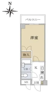 ティオ呉羽【2階】の間取り