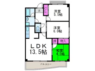エマブル樫切山の間取り