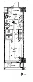 プレール・ドゥーク世田谷代田【5階】の間取り