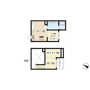 グレイスII(グレイスツー)【1階】の間取り