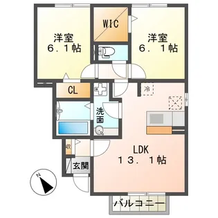 Cerezo【1階】の間取り