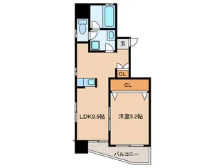 さくらヒルズ鴨池壱番館【3階】の間取り