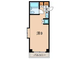 メゾンクレ-ル【2階】の間取り