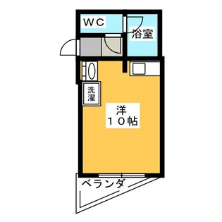 ジュネスヤイヅ【4階】の間取り