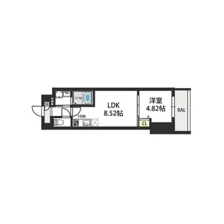 Luck Field【7階】の間取り