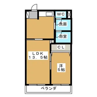 AXIV III【2階】の間取り