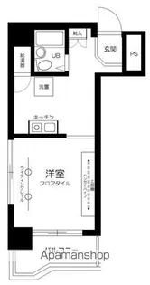 セザール第二伊勢佐木町【3階】の間取り