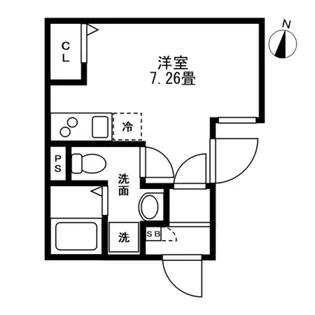 LUCE NAKANO【4階】の間取り