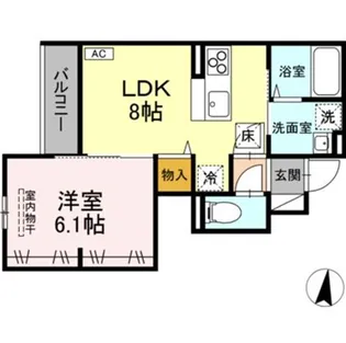 Primavera吉成台【1階】の間取り