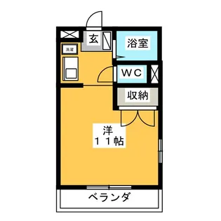 カシキレジデンス I【2階】の間取り