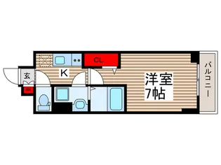 N-stage Matsudo【2階】の間取り