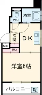 岡本マンション【2階】の間取り