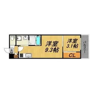 LE COCON 守山III【3階】の間取り