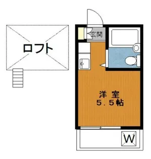 RSKコーポ【2階】の間取り