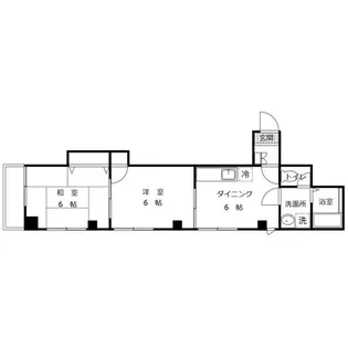 Gアベニュー【4階】の間取り
