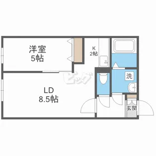 ジュナ【2階】の間取り