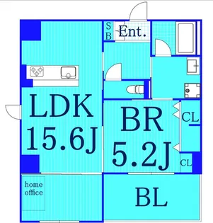 松本屋アパートメント【2階】の間取り