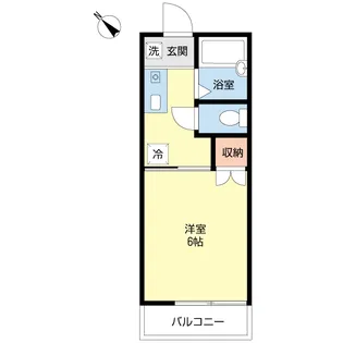 成田SK第2シャルマン【2階】の間取り