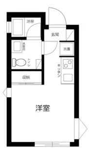 ハーモニーグラシア三軒茶屋【3階】の間取り