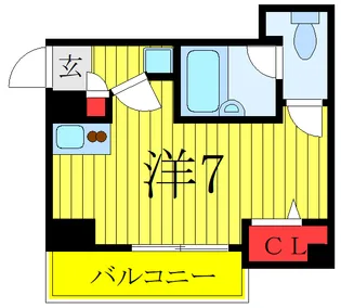 ローレル新町【5階】の間取り