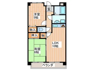 グレイシィK・Y【3階】の間取り