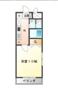 LaPace【3階】の間取り
