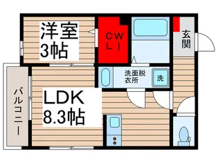 仮)BestStage豊四季I【2階】の間取り