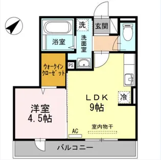 コワンソール【2階】の間取り