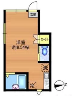 JTテラスハウス五反野【1階】の間取り