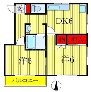 ふじもり5号【1階】の間取り