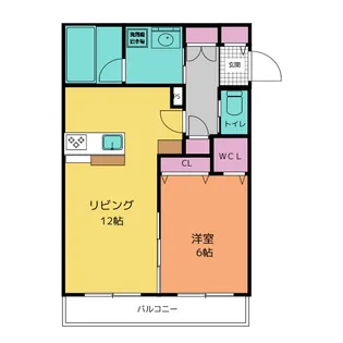 MAISON YUTAKA【1階】の間取り