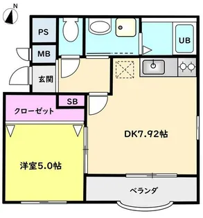サンコート宮原【3階】の間取り