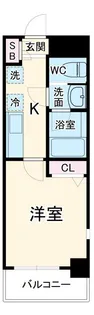 レフィナード八幡【2階】の間取り